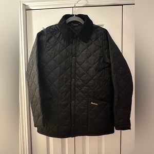 Boys Barbour quilted jacket -L